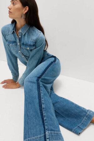 Premium High Rise Denim Trousers