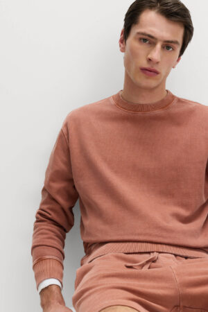 Pure Cotton Garment Dye Sweatshirt