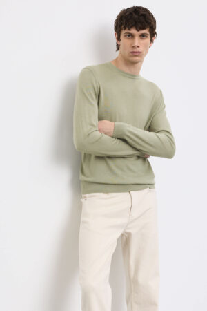 Pure Extra Fine Merino Wool Crew Neck Jumper