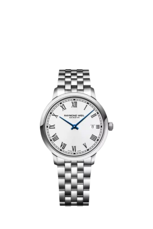 Raymond Weil Men's Toccata 39.5 Date Roman Numerals Bracelet Strap Watch