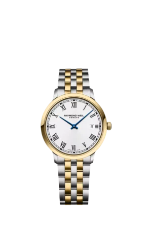 Raymond Weil Men's Toccata 39.5 Date Roman Numerals Bracelet Strap Watch