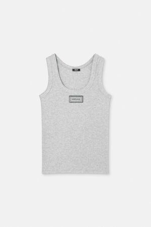 Ribbed Stretch Cotton Tank Top