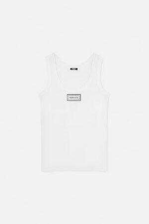 Ribbed Stretch Cotton Tank Top