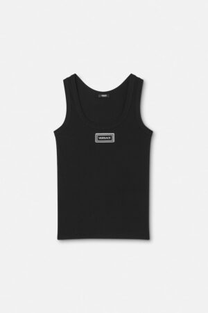 Ribbed Stretch Cotton Tank Top