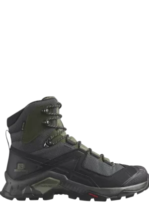 Salomon Men's Quest Element Walking Boots, Black/Olive Night