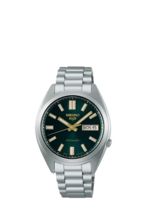 Seiko SRPL57K1 Unisex SNXS 5 Sports Bracelet Strap Watch, Green Tie