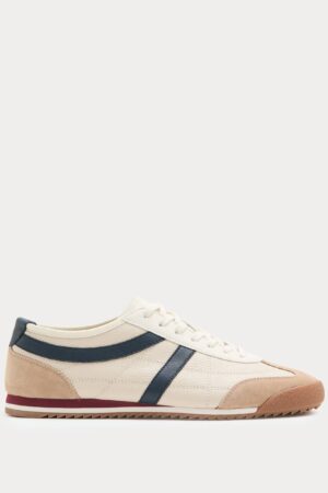 Slimline Leather Trainers