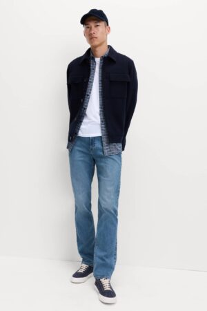Straight Fit Stretch Jeans