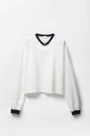 Stretch Cotton-Jersey Long-Sleeved T-Shirt
