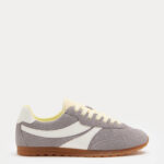 Suede Side Stripe Retro Trainers