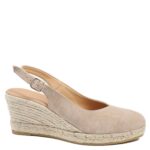 Suede Wedge Slingback Shoes