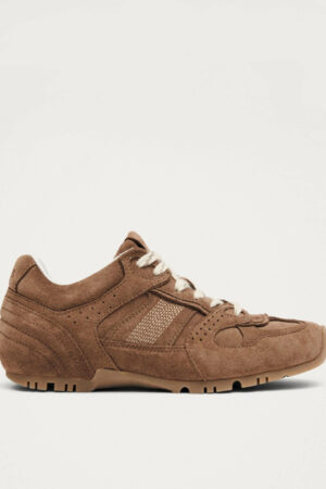 Tb.56 Suede Lace Up Trainers