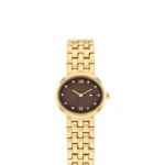 Tommy Hilfiger 1782844 Women's Oval Crystal Bracelet Strap Watch, Gold