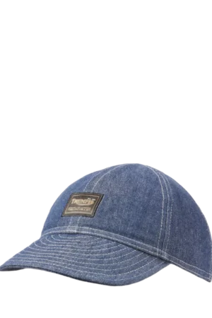 Triumph Motorcycles Oilys Denim Cap, Blue