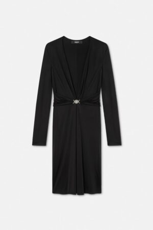 Viscose-Jersey Midi Dress