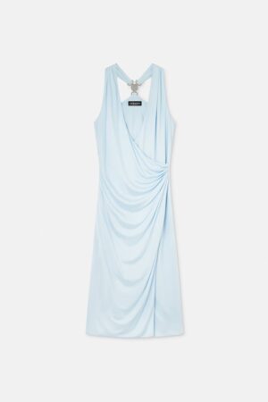 Viscose-Jersey Midi Dress